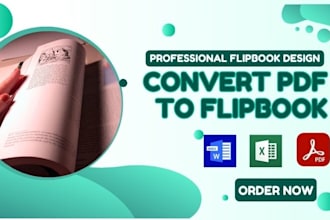 convert PDF to digital flipbook or magazine flip book