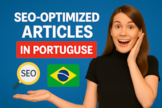seo optimized articles in brazilian portuguese for blogs