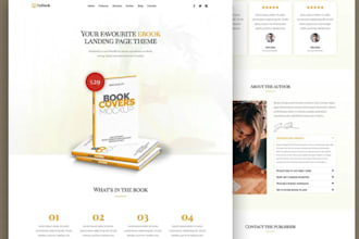 design author website book author website book website author landing page