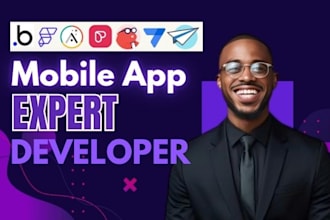 develop goodbarber bubble io adalo lovable thunkable passion io web mobile app
