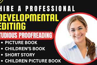 deeply edit, proofread your picture book, children book, children picture book