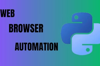 do browser automation, python scripting and bot development