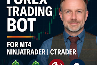 develop forex trading bots for metatrader, ninjatrader, ctrader