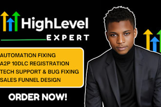 fix ghl automation, SMS, email campaign, go high level funnel, workflow, ghl ai