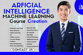 do artificial intelligence course, machine learning video course, quantum course