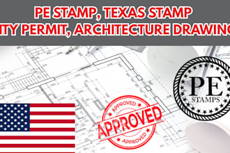 do professional civil and structural engineer pe stamp ca, fl, ga, sc, nc, il