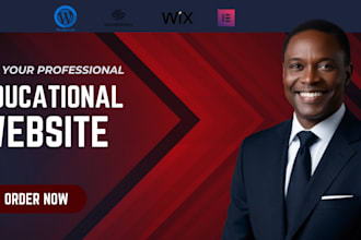educational website, elearning website, lms website, wordpress lms