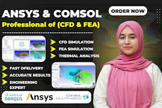 do cfd and fea in ansys, comsol, abaqus