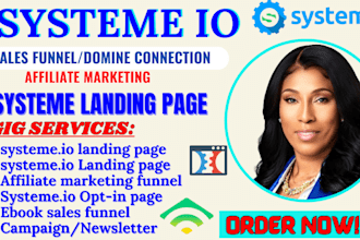 create systeme io sales funnel kajabi kartra gohighlevel domain connection