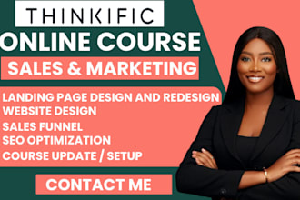 do online course promotion thinkific course marketing, kajabi sales funnel