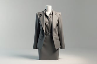 do 3d clothing mockup, 3d second life clothing, 3d garment, clo3d with textures