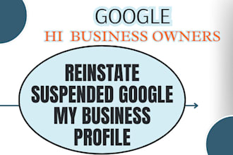 reinstate and fix suspended google my business profile appeal gmb suspension