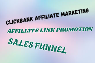 build clickbank affiliate marketing, sales funnel for affiliate website