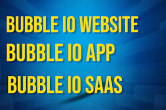 bubble io saas bubble mvp bubble mvp bubble io app bubble io developer