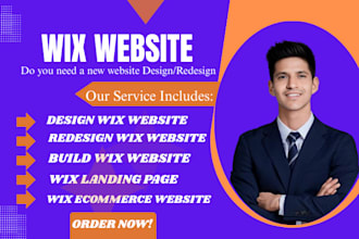 wix website redesign wix website design wix redesign wix landing page