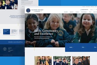 design school website college kindergarten kajabi teachable daycare websites