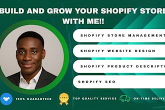 setup shopify store, dropship product store setup with product description SEO