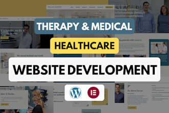 build therapy website healthcare website mental health counseling website