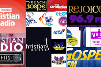 play and promote your gospel song and the word of god on christian radio