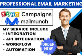 flowdesk freshsales mailwizz activecampaign convertri mailchimp email marketing