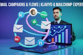 do email marketing flows klaviyo mailchimp salesfunnel email campaign automation
