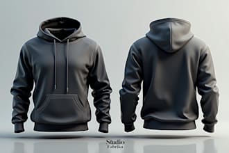 create realistic 3d virtual clothing, 3d garment, 3d hoodies, duvet gloves clo3d