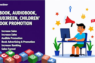do audiobook promotion booktok ebook marketing amazon ads 3d promo kindle cover