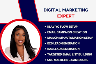 klaviyo omnisend shopify email marketing lead generation sendinblue automation