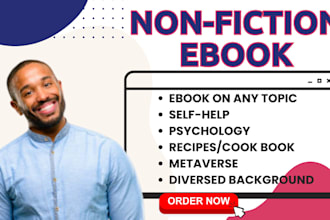 ghostwrite nonfiction ebooks as ghost book writer with formatting paperback