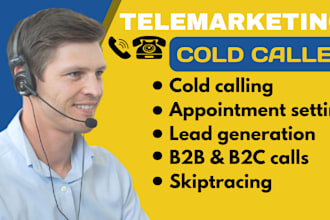 cold calling telemarketing appointment setting
