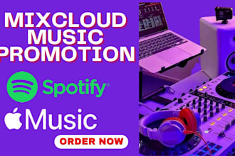 do best mixcloud promotion spotify apple music promotion to organic listeners
