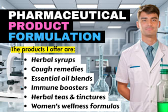 pharmaceutical product formulation, herbal remedy, aromatherapy oil blend recipe