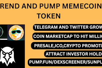 boost 500x memecoin holders, sol nft, web3, pumpfun, crypto telegram  promotion