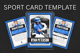 design custom sports trading cards tcg game cards nft cards scorecards