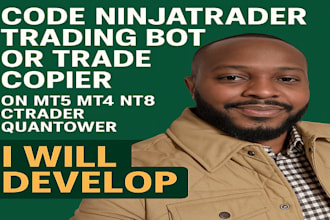 code ninjatrader trading bot or trade copier on mt5 mt4 nt8 ctrader quantower