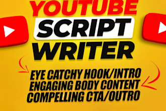 research and write an engaging documentary script for your youtube video
