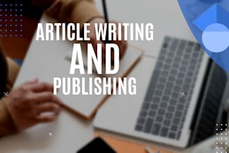 write, publish your article in a  google scholar peer reviewed journal indexed