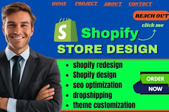 design high converting  shopify store with pagefly gempage  foxify