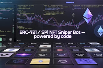 develop opensea bot, magic eden bot, nft bot