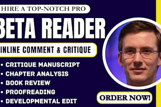 alpha or beta read fantasy historical sci fiction cozy mystery your manuscript