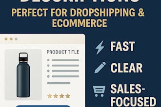 write product descriptions that convert visitors into buyers