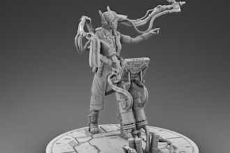 spaceship model,sci fi model,hard suface model, bobblehead sculpt and game asset