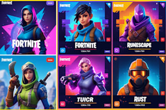 create high retention fortnite and runescape thumbnails