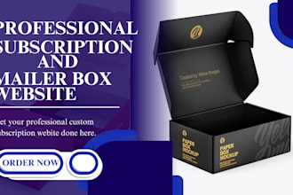 subscription box website subscription website shopify store subbly website