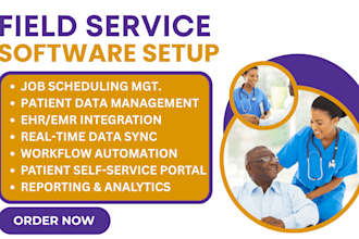 setup healthcare crm field service servicemax core praxedo fieldpoint salesforce