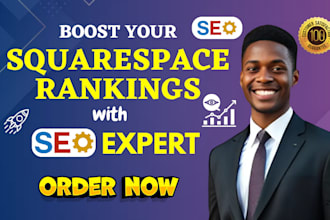 optimize your squarespace website with expert on page SEO, redesign squarespace