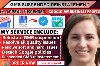 fix gmb suspension appeal suspended google my business profile gmb reinstatement
