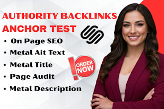 boost your SEO with high authority backlinks using targeted anchor text