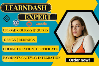 build or fix your learndash buddyboss tutor lms elearning website on wordpress