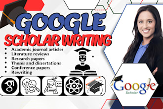 write and publish research article in peer reviewed journal on google scholar